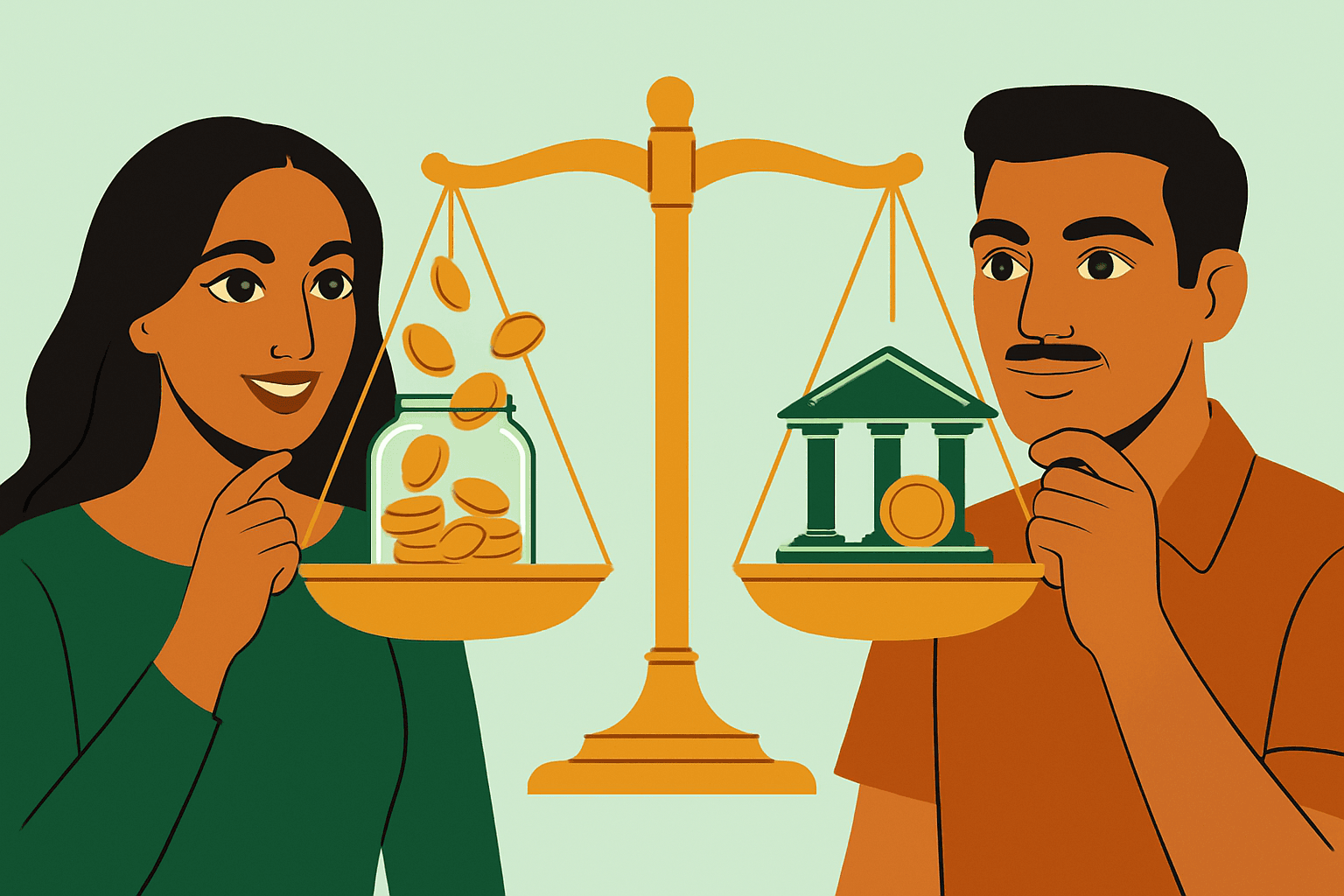 Chit fund vs fixed deposit — illustrated guide from chit.fund